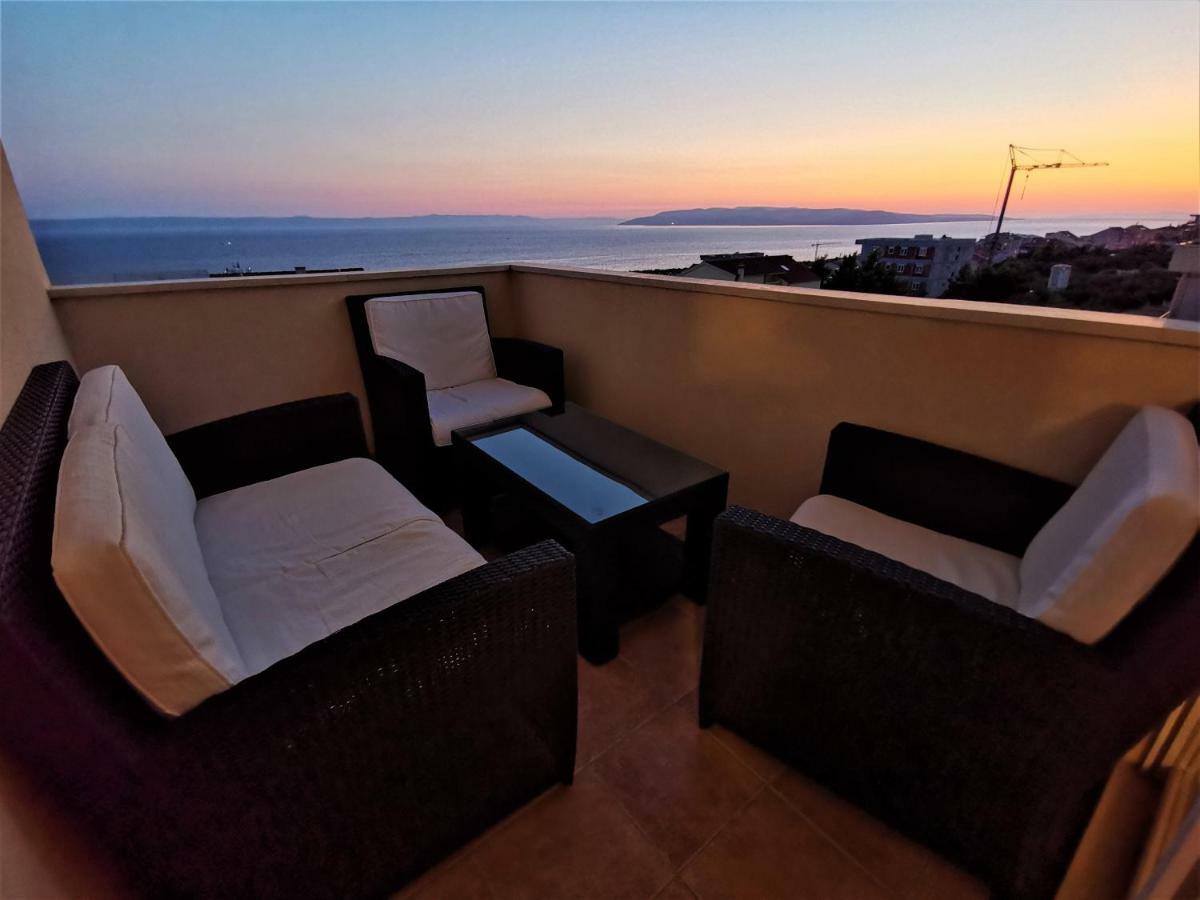 Apartment Makarska, Panoramic Sea & Mountains View, Cucek Exterior foto